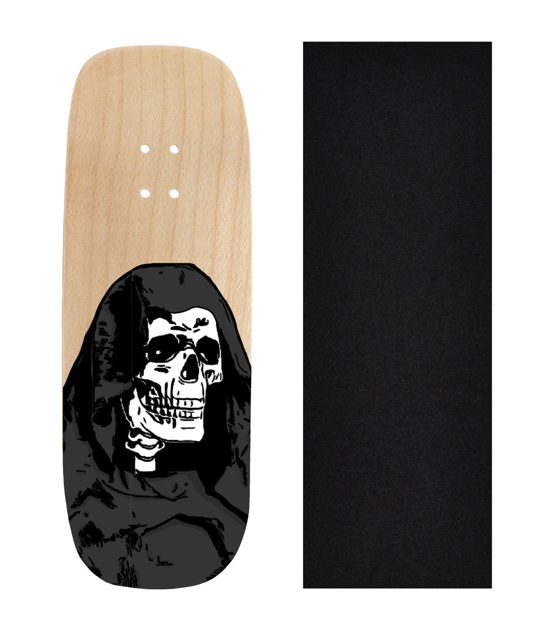 Teak Tuning Heat Transfer Graphic Wooden Fingerboard Deck, @boog._. - Entry# 86 Boxy Deck