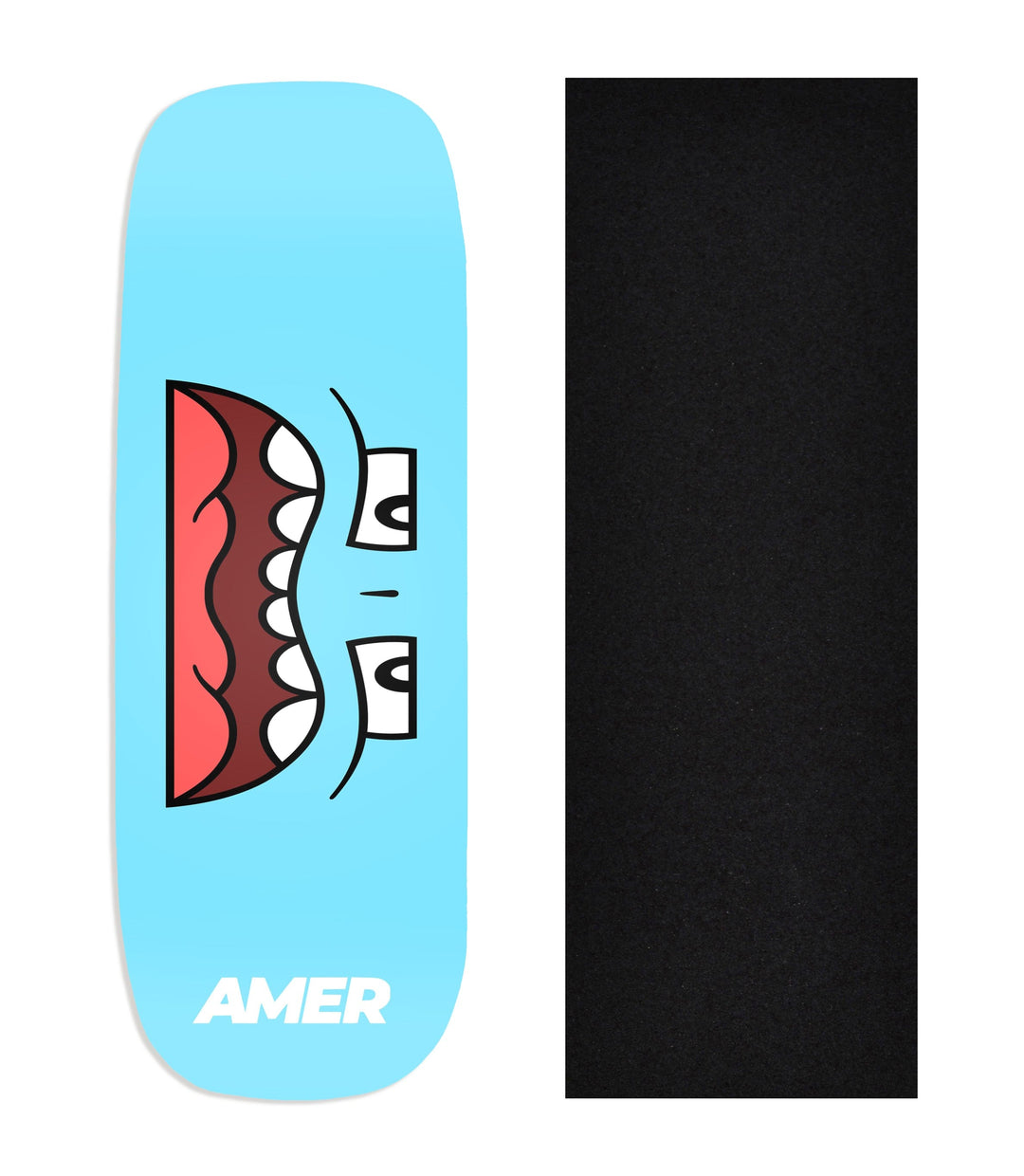 Teak Tuning Heat Transfer Graphic Wooden Fingerboard Deck, Amer - Entry#52 Boxy Deck