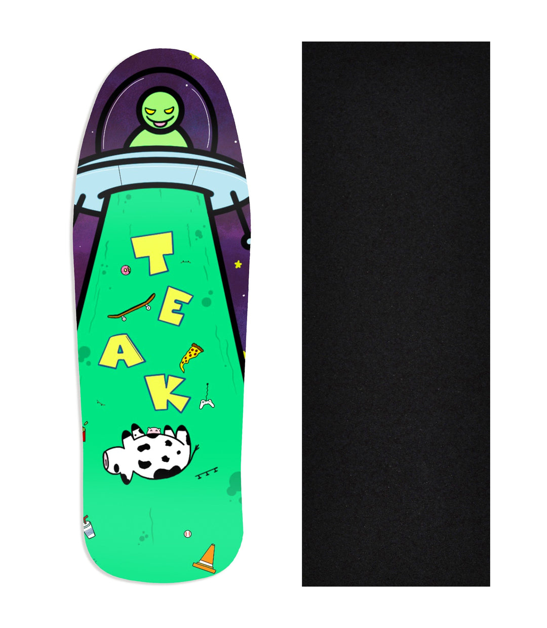 Teak Tuning Heat Transfer Graphic Wooden Fingerboard Deck, @plaguefingers - Entry#83 Carlsbad Cruiser Deck