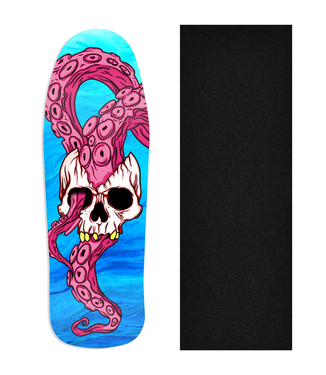 Teak Tuning Heat Transfer Graphic Wooden Fingerboard Deck, Andrew Walters - Entry#126 Carlsbad Cruiser Deck