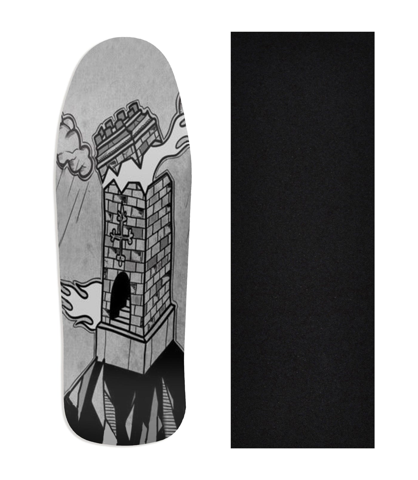 Teak Tuning Heat Transfer Graphic Wooden Fingerboard Deck, @dollhouse.fb - Entry#139 Carlsbad Cruiser Deck