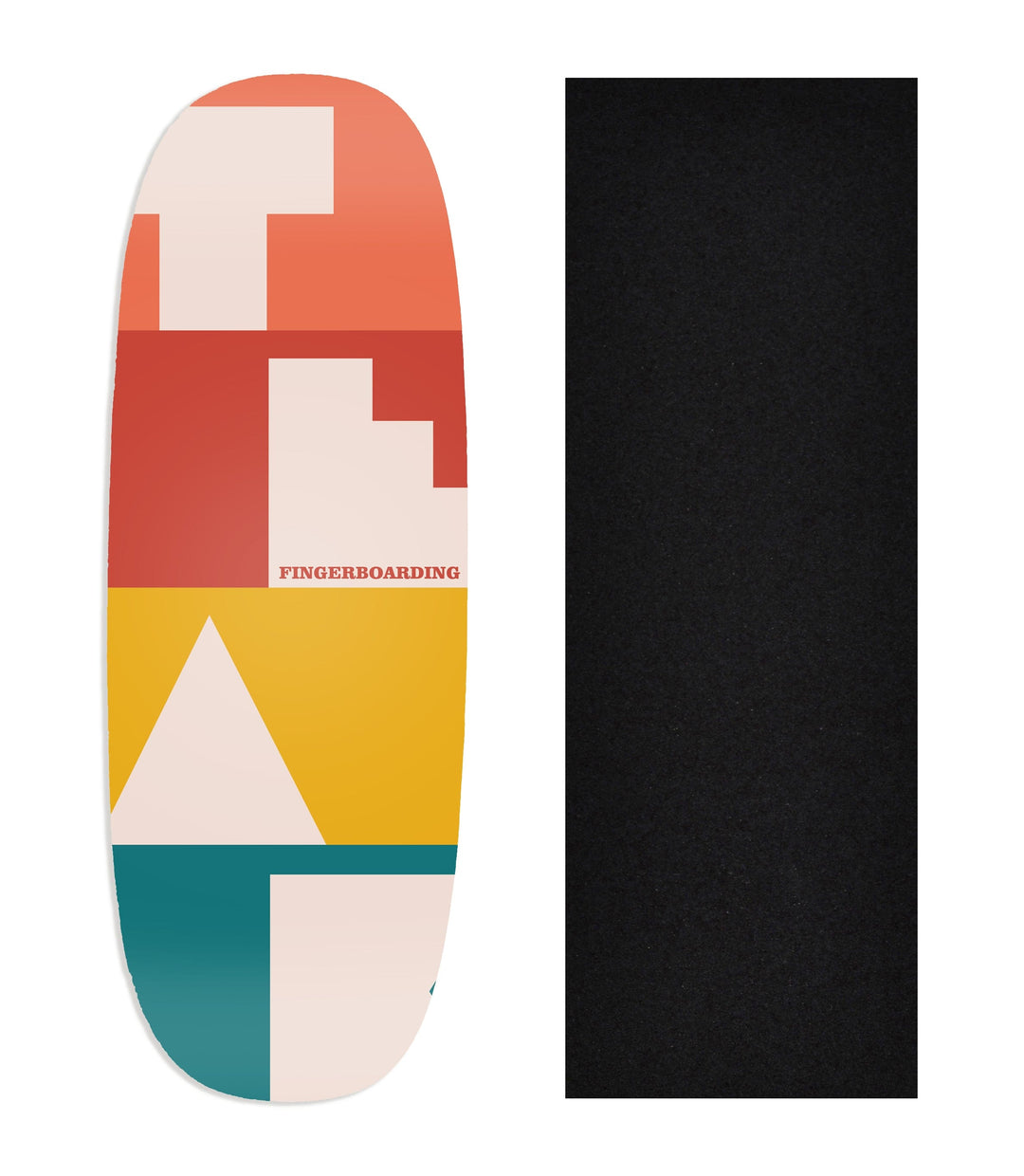 Teak Tuning Heat Transfer Graphic Wooden Fingerboard Deck, @constant_signs - Entry#20 Ohhh Deck