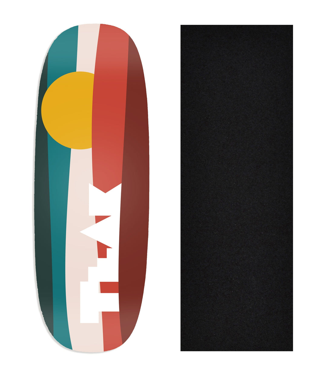 Teak Tuning Heat Transfer Graphic Wooden Fingerboard Deck, @constant_signs - Entry#21 Ohhh Deck