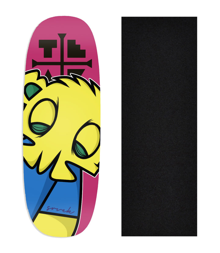 Teak Tuning Heat Transfer Graphic Wooden Fingerboard Deck, @prodbyswtchflp - Entry #112 Ohhh Deck