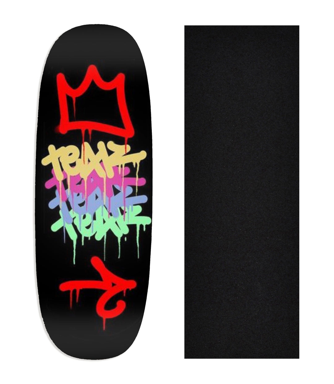 Teak Tuning Heat Transfer Graphic Wooden Fingerboard Deck, @dollhouse.fb - Entry #140