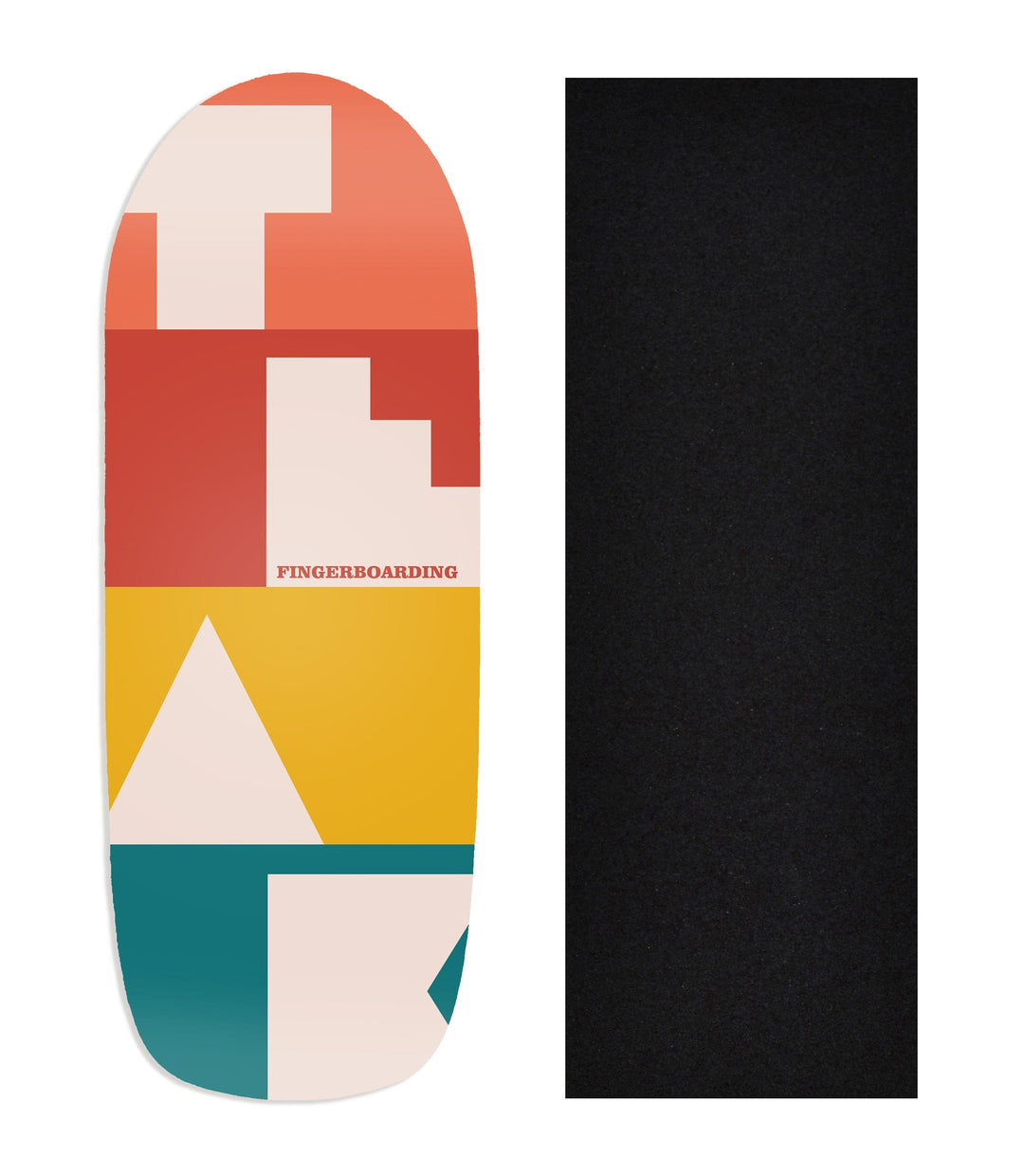 Teak Tuning Heat Transfer Graphic Wooden Fingerboard Deck, @constant_signs - Entry#20 Poolparty Deck
