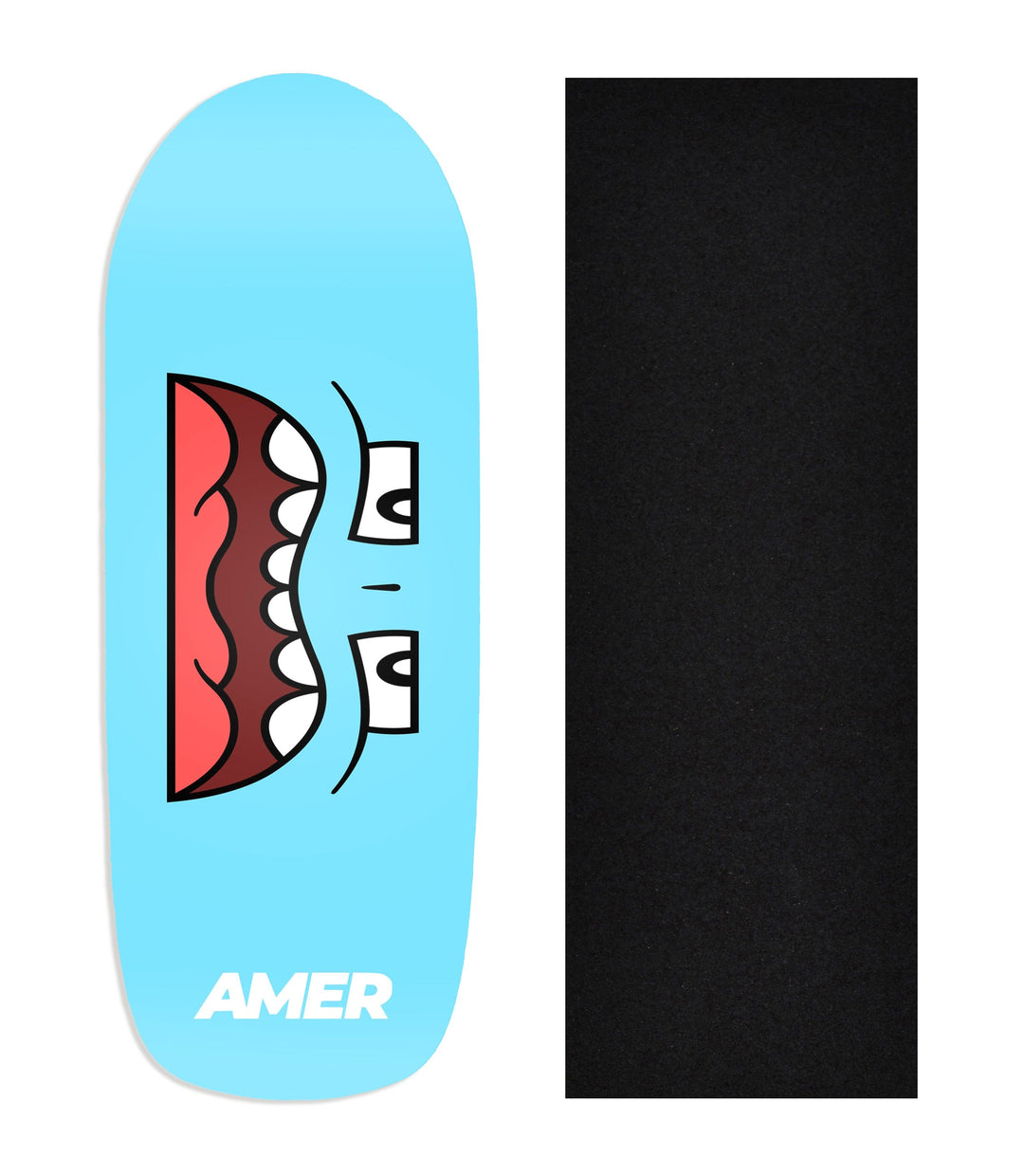 Teak Tuning Heat Transfer Graphic Wooden Fingerboard Deck, Amer - Entry#52 Poolparty Deck