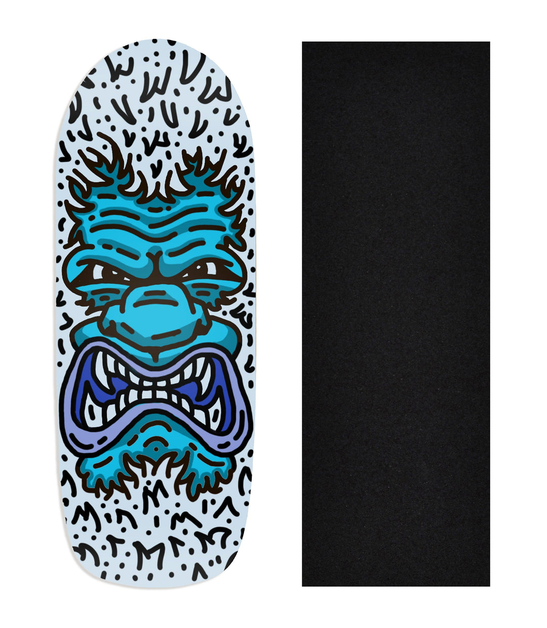 Teak Tuning Heat Transfer Graphic Wooden Fingerboard Deck, @sausage.ramps - Entry#96 Poolparty Deck