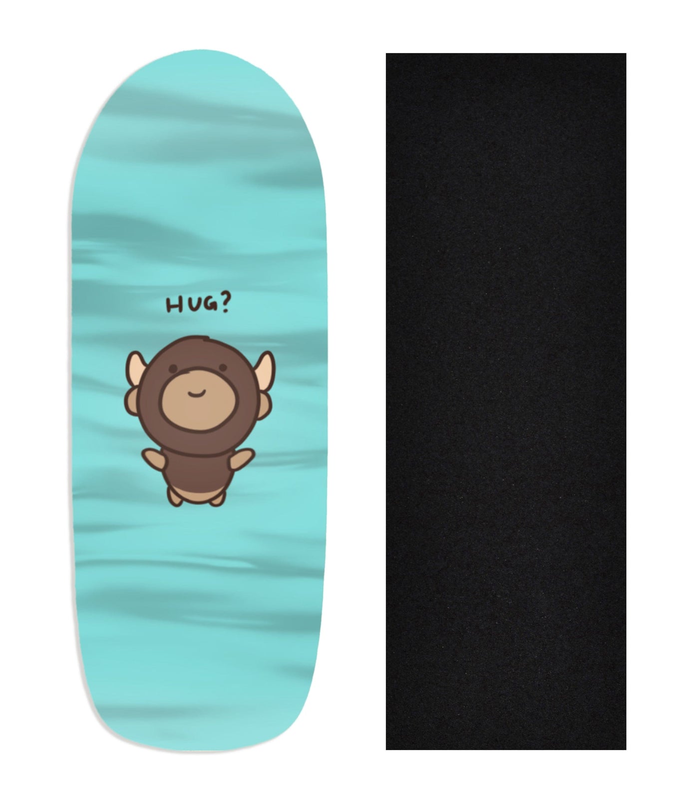 Teak Tuning Heat Transfer Graphic Wooden Fingerboard Deck, "@trumanlum - Entry 129" Poolparty Deck