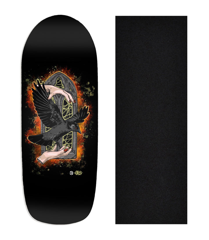 Teak Tuning Heat Transfer Graphic Wooden Fingerboard Deck, @onehandskate - Entry#147 Poolparty Deck