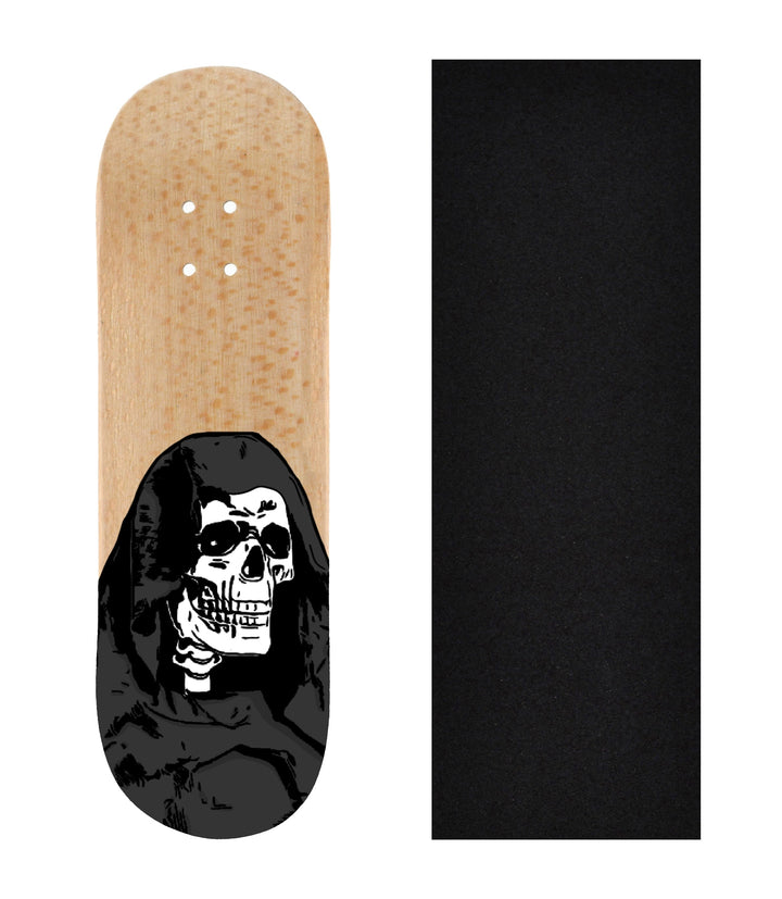 Teak Tuning Heat Transfer Graphic Wooden Fingerboard Deck, @boog._. - Entry# 86 29mm Deck