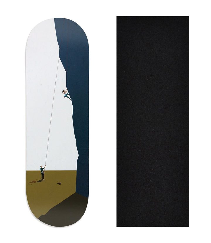 Teak Tuning Heat Transfer Graphic Wooden Fingerboard Deck, Samual Walker - Entry #80 29mm Deck