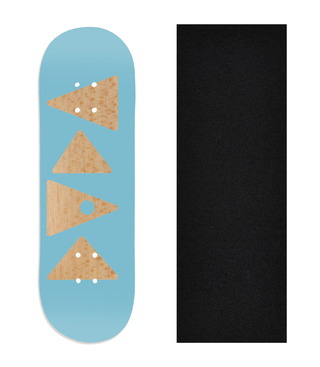 Teak Tuning Heat Transfer Graphic Wooden Fingerboard Deck, @smil37_fb - Entry #100 29mm Deck
