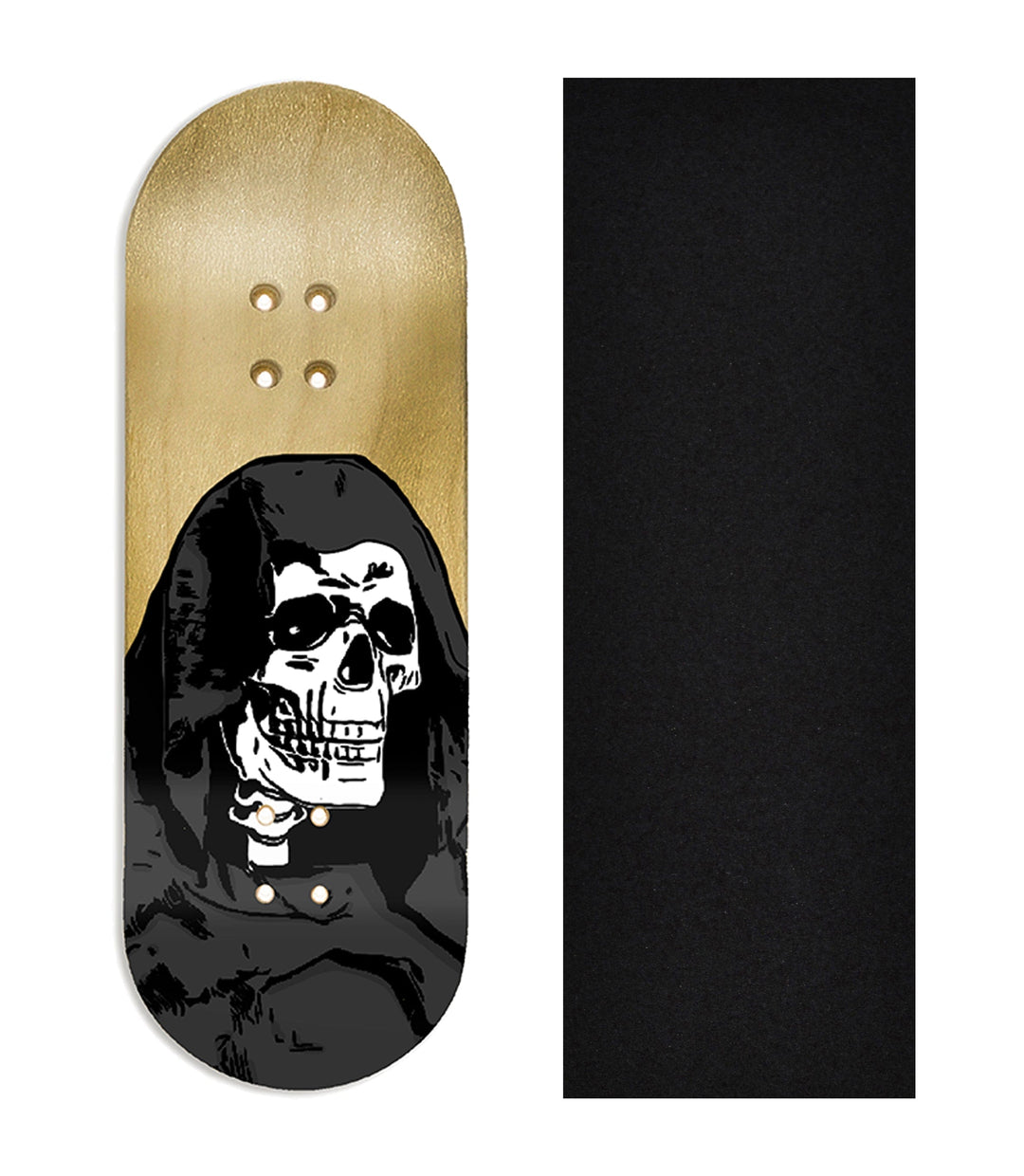 Teak Tuning Heat Transfer Graphic Wooden Fingerboard Deck, @boog._. - Entry# 86 32mm Deck