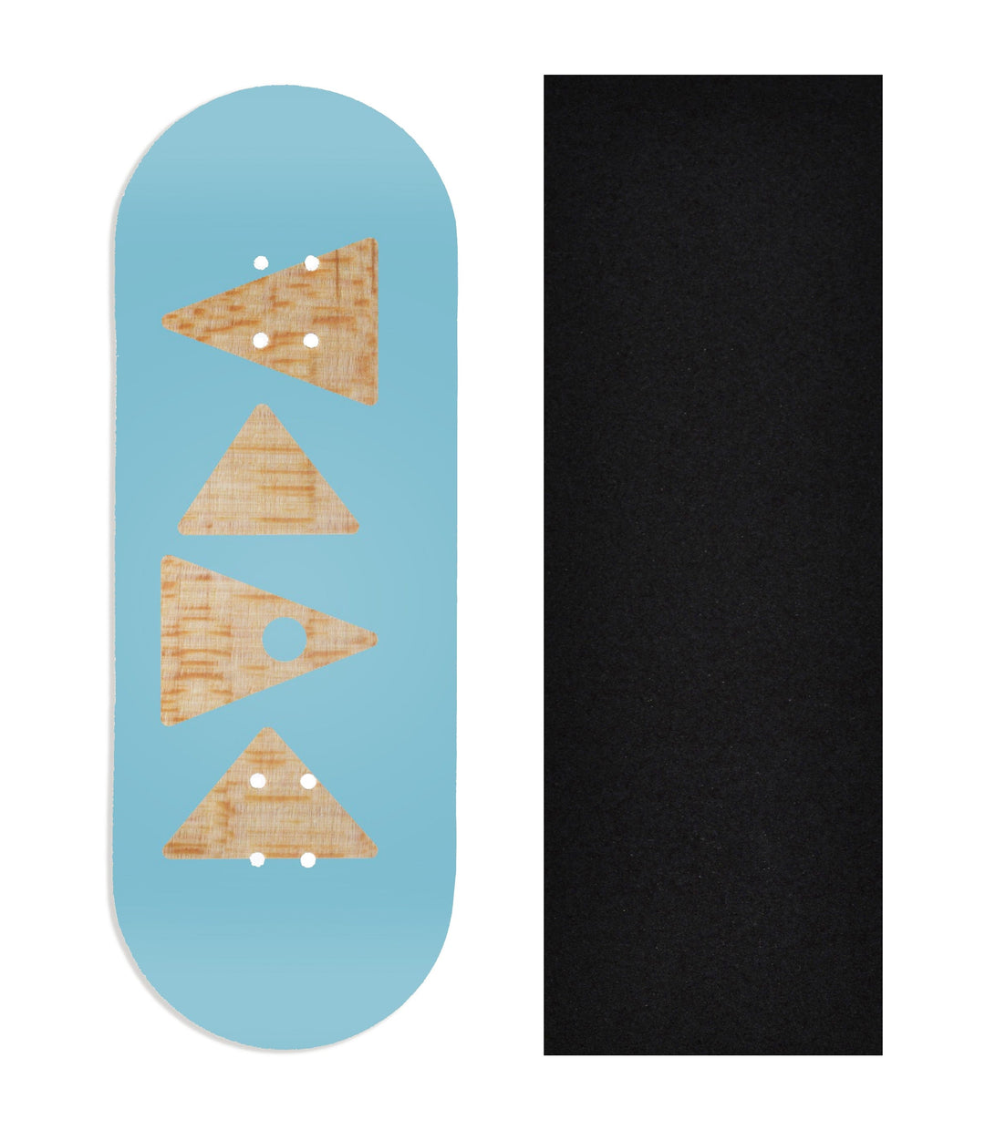Teak Tuning Heat Transfer Graphic Wooden Fingerboard Deck, @smil37_fb - Entry #100 34mm Deck