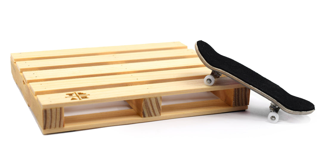 Teak Tuning Engraved Fingerboard Pallet, 5 Inch