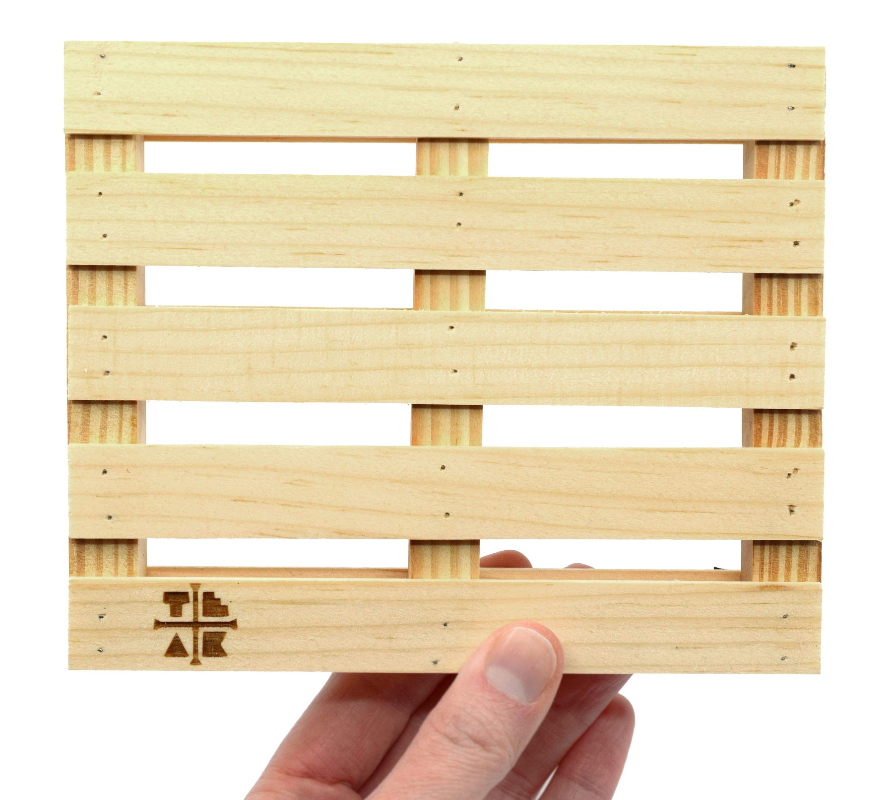 Engraved Fingerboard Pallet, 5 Inch Teak Tuning Pro Fingerboards