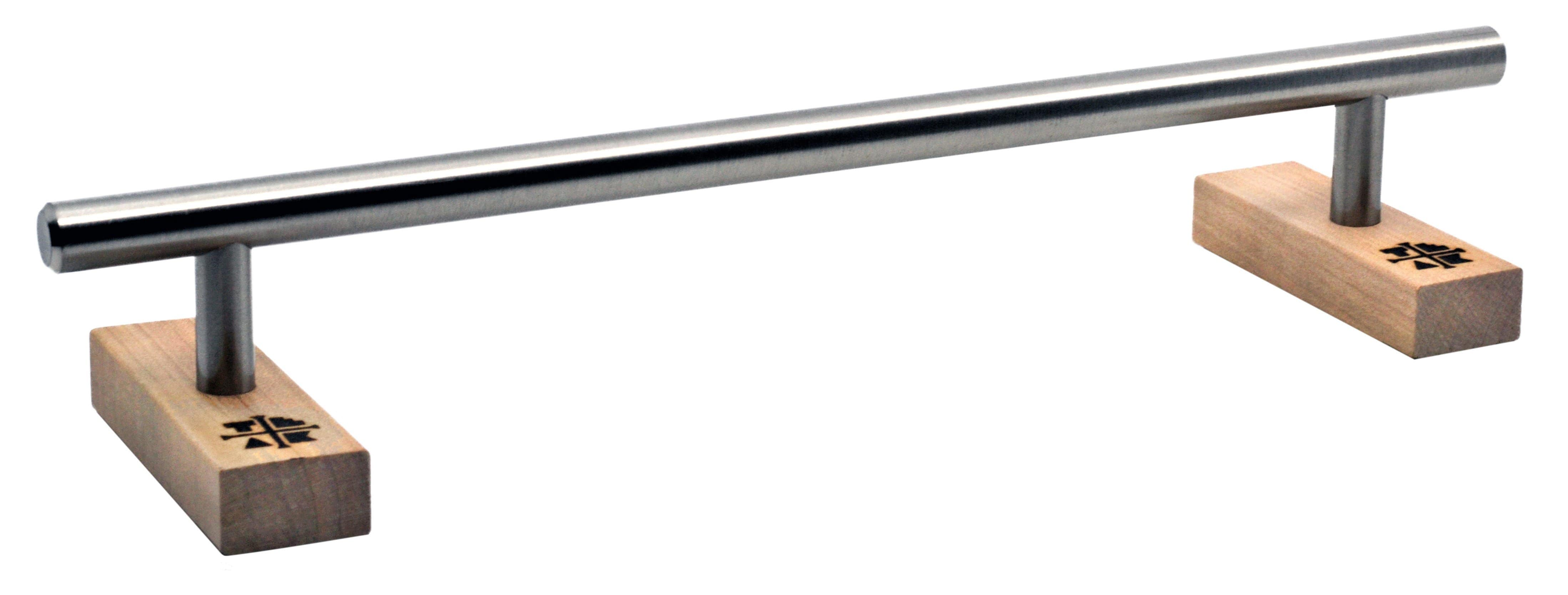 Fingerboard Rails Circle PROlific Series - Round Fingerboard Rail - Matte Silver Colorway - Lon ...
