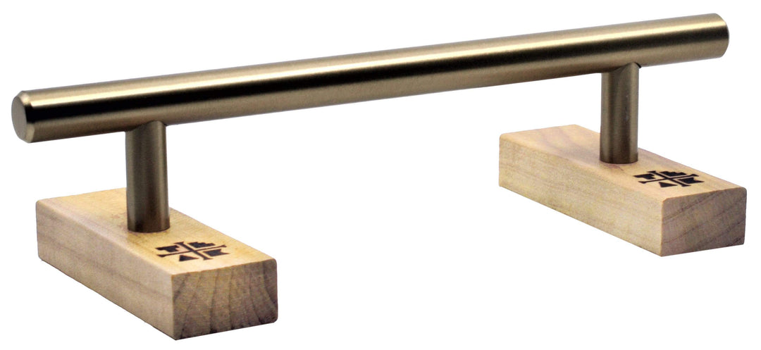 Teak Tuning PROlific Series - Round Fingerboard Rail - Matte Gold Colorway - Mini Edition (7.25 Inch) Matte Gold / Mini Edition (7.25 Inch)