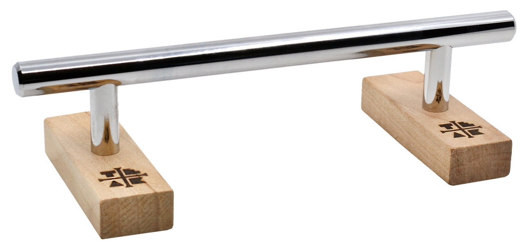 Teak Tuning PROlific Series - Round Fingerboard Rail - Polished Chrome Colorway - Mini Edition (7.25 Inch) Polished Chrome / Mini Edition (7.25 Inch)