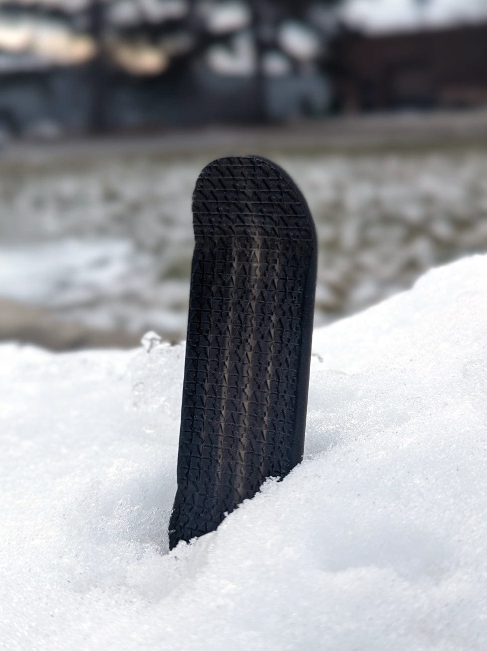 Teak Tuning Finger Snow Skate PRO - 98 x 32MM - Upgraded, Resin Construction - Midnight Black Colorway