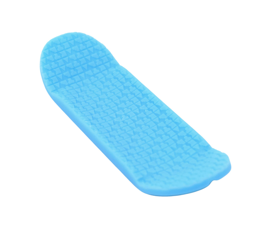 Teak Tuning Finger Snow Skate PRO - 98 x 32MM - Upgraded, Resin Construction - Light Blue Colorway