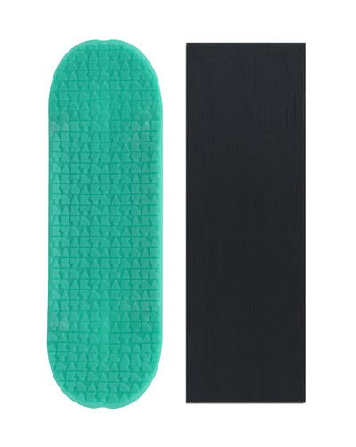 Teak Tuning Finger Snow Skate PRO - 98 x 32MM - Upgraded, Resin Construction - Mint Green Colorway