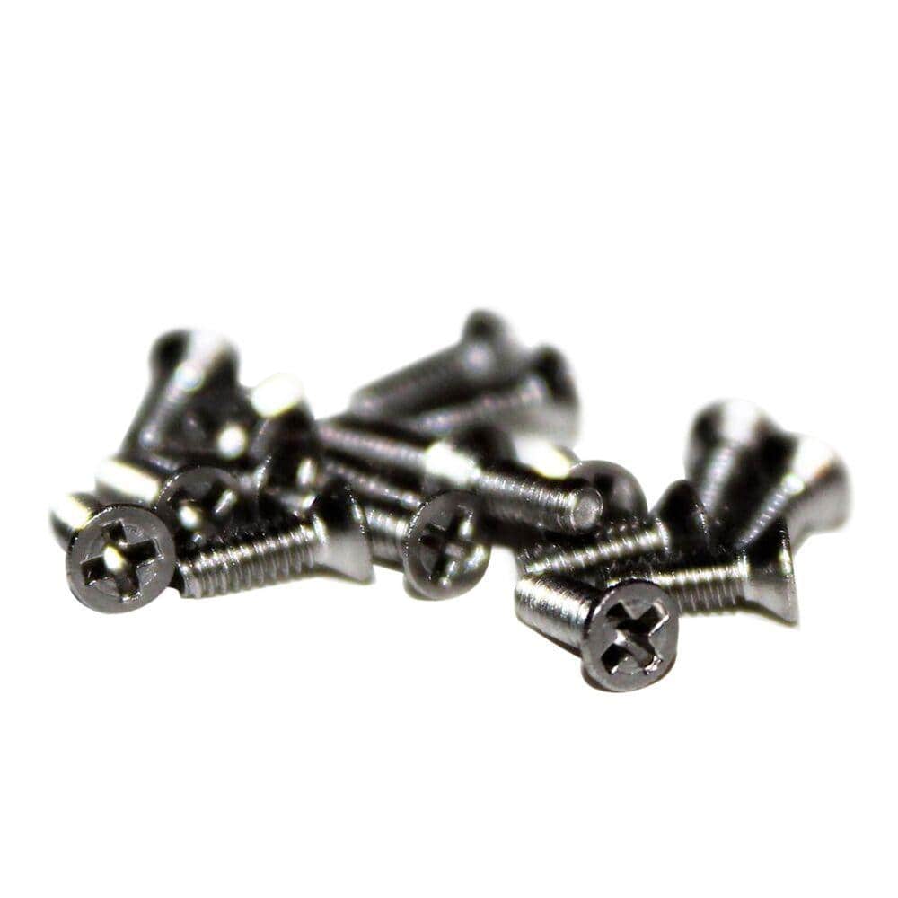 Teak Tuning Extra Long Stainless Steel Fingerboard Screws - 6mm 8 Screws