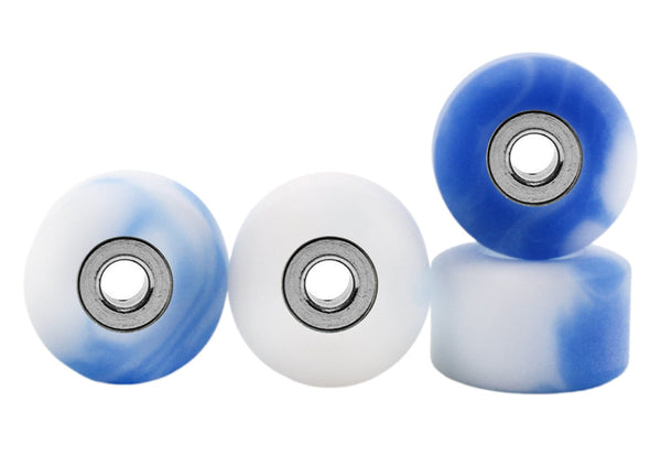 Teak Tuning Apex New Street Wheels - 61D Urethane - ABEC-9 Bearings - "Ocean Swirl"
