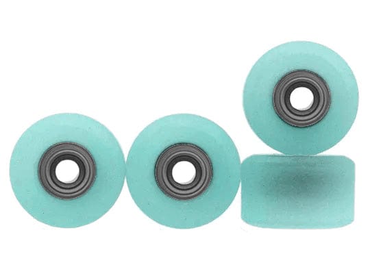 Teak Tuning Apex New Street Wheels - 61D Urethane - ABEC-9 Bearings - "Yeti Egg Blue"