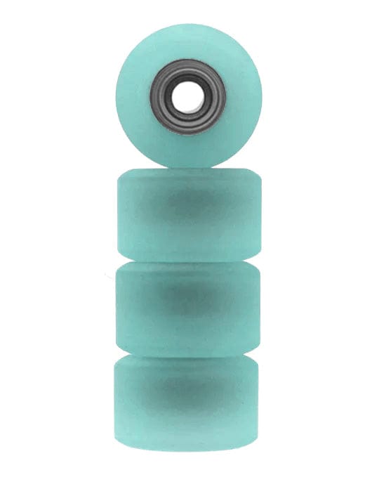 Teak Tuning Apex New Street Wheels - 61D Urethane - ABEC-9 Bearings - "Yeti Egg Blue"