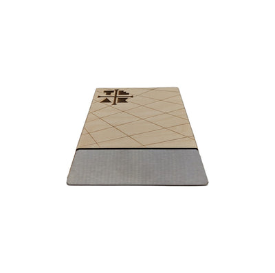 Teak Tuning Teak Tuning Wooden Fingerboard Kicker Ramp with Metal Transition - 6 inches - Collab with WoodOn