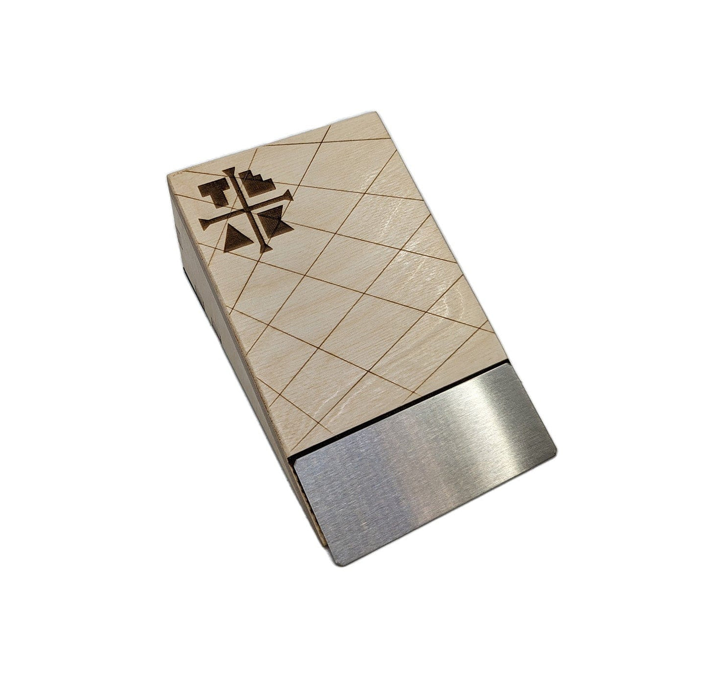 Teak Tuning Teak Tuning Wooden Fingerboard Kicker Ramp with Metal Transition - 6 inches - Collab with WoodOn