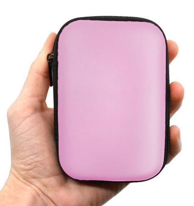 Teak Tuning Mini Fingerboard Travel Carry Case - Pink