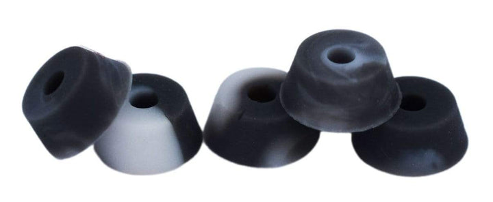 Teak Tuning Bubble Bushings Pro Duro Series - Multiple Durometers - Gray and White Swirl 51A