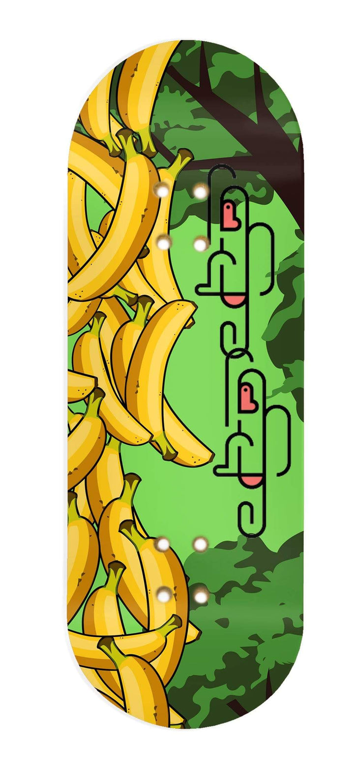 Teak Tuning "Goin' Bananas" Giveaway Winner & Teak Customer Collaboration Deck Graphic Wrap - Designed by Kenneth - 35mm x 110mm