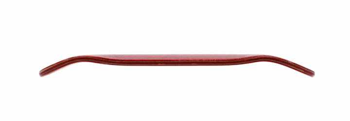 Teak Tuning PROlific Wooden 5 Ply Fingerboard Deck 35x95mm - Cherry Red - with Color Matching Mid Ply