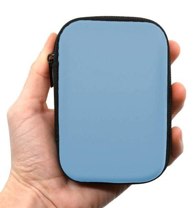 Teak Tuning Mini Fingerboard Travel Carry Case - Blue
