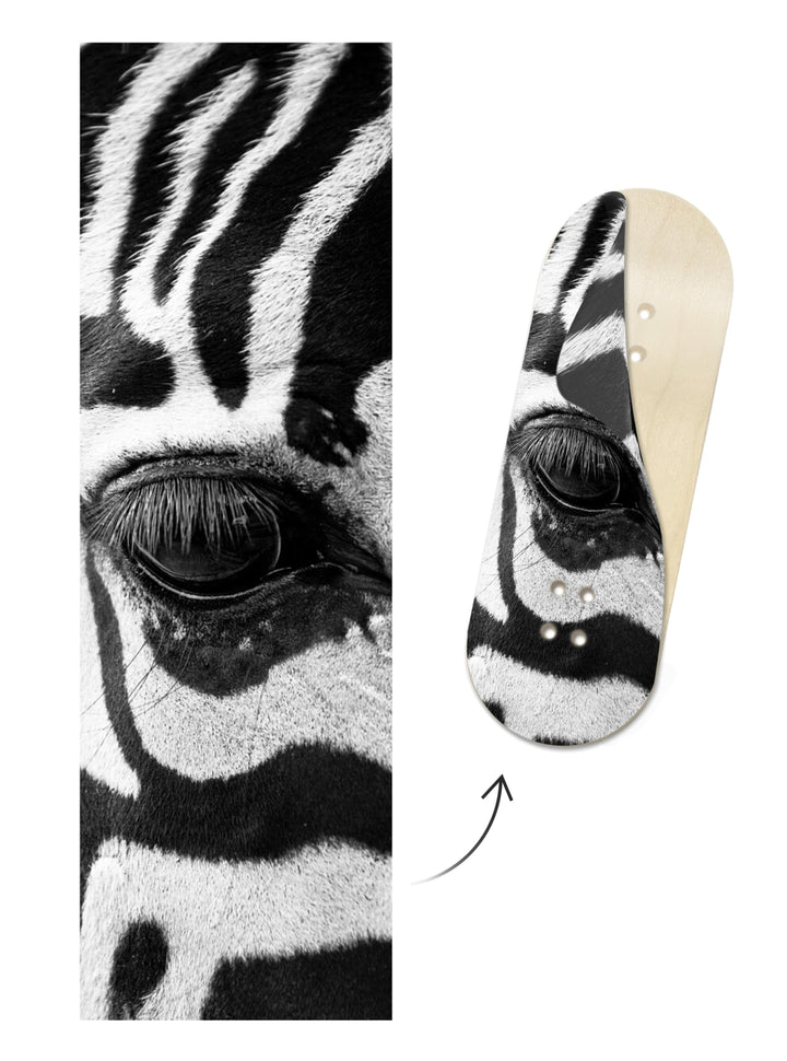 Teak Tuning Limited Edition "Striped Stare" Deck Graphic Wrap - 35mm x 110mm