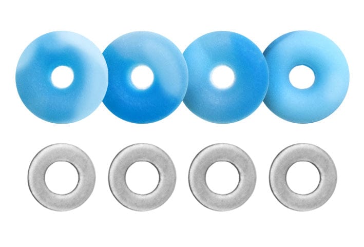 Teak Tuning O-Ring Bushings Pro Duro Series - Multiple Durometers - Waves Swirl 71A