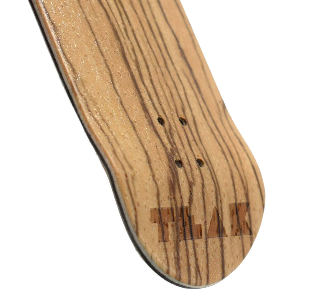 Teak Tuning PROlific Wooden 5 Ply Fingerboard Deck 34x95mm - The Classic - with Color Matching Mid Ply