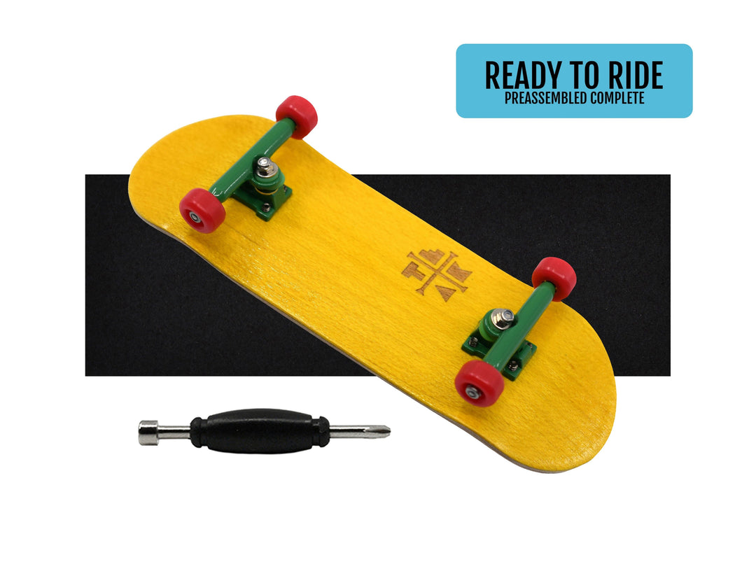 Teak Tuning PROlific Complete with Prodigy Trucks - "Rad Rasta" Edition