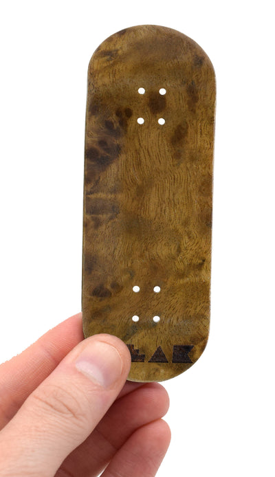 Teak Tuning PROlific Wooden 6 Ply Fingerboard Deck 35x95mm - The Graham Cracker
