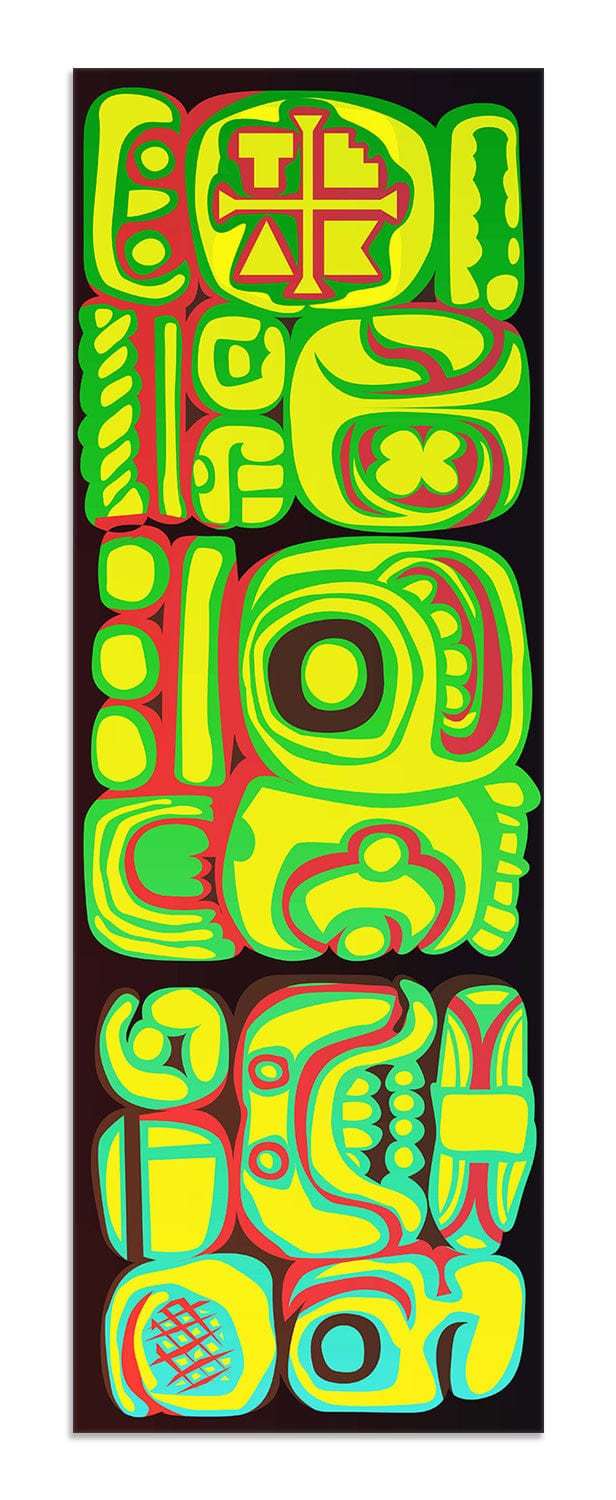 Teak Tuning "Hunab Ku" Artist Collaboration Deck Graphic Wrap - 35mm x 110mm