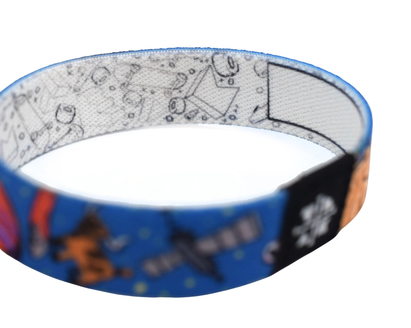 Teak Tuning Teak Tuning "Rock It" Wristband - Space Ape Edition - Stretchy Polyester, One Size Fits Most - 175mm x 15mm