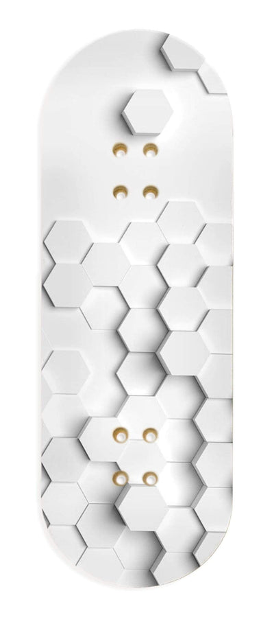 Teak Tuning Limited Edition "Raised Hexagons" Deck Graphic Wrap - 35mm x 110mm