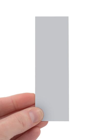 Teak Tuning "Silver Knight Colorway" ColorBlock Fingerboard Deck Wrap - 35mm x 110mm