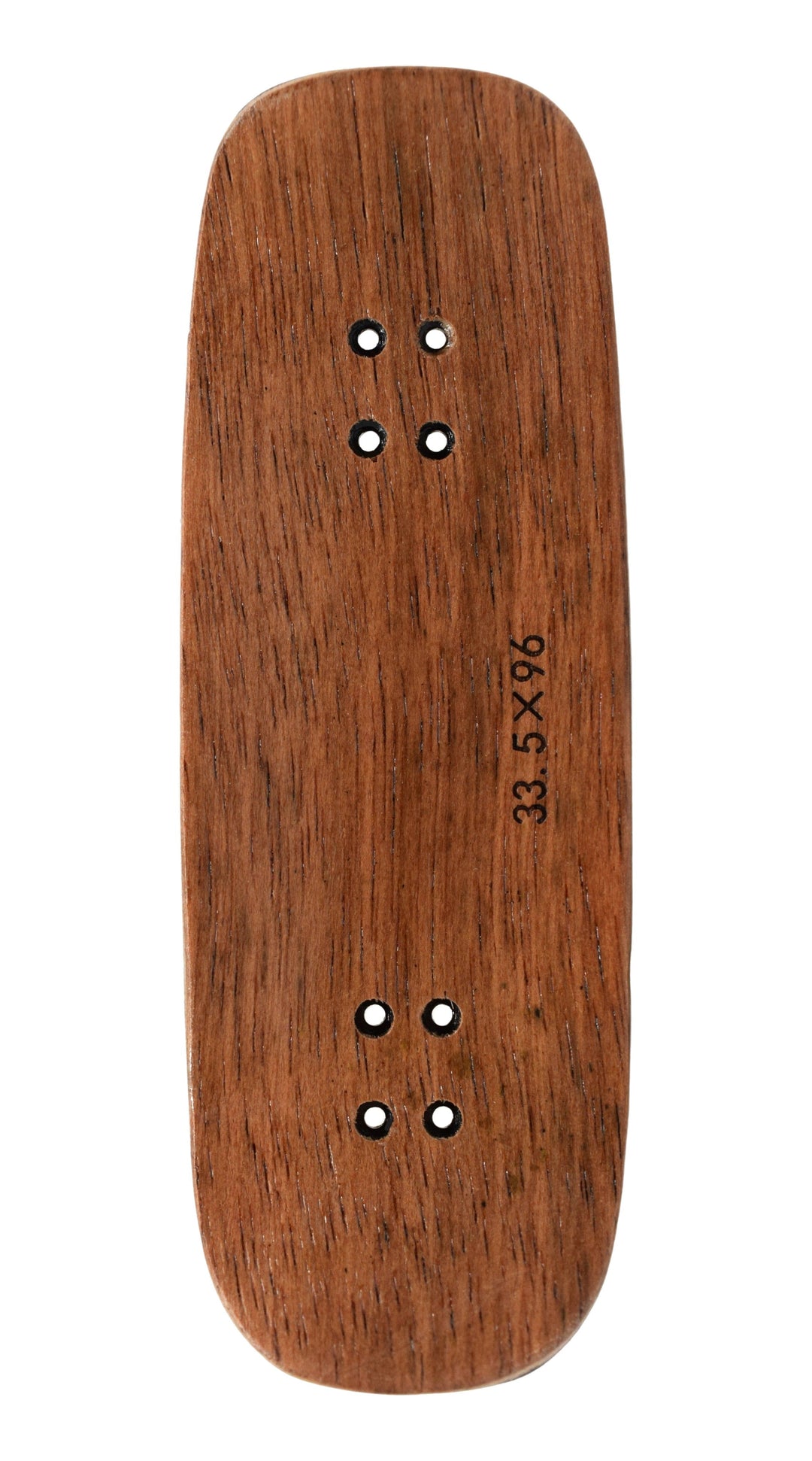 Teak Tuning PROlific Wooden 6 Ply Fingerboard Boxy Deck 32x96mm - Two Tone