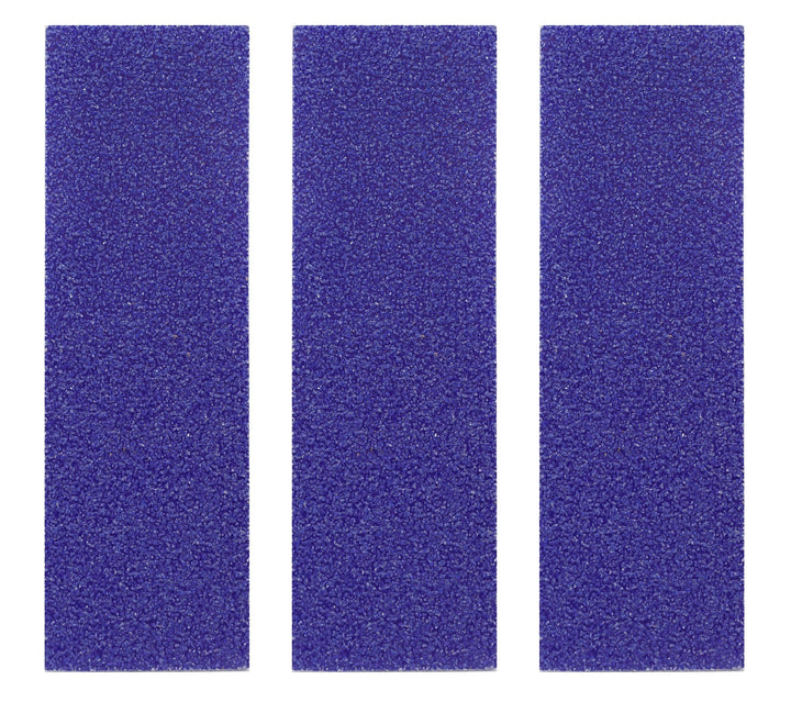 Teak Tuning 3PK Fingerboard Skate Grip Tape, Dark Blue Edition - 38mm x 114mm
