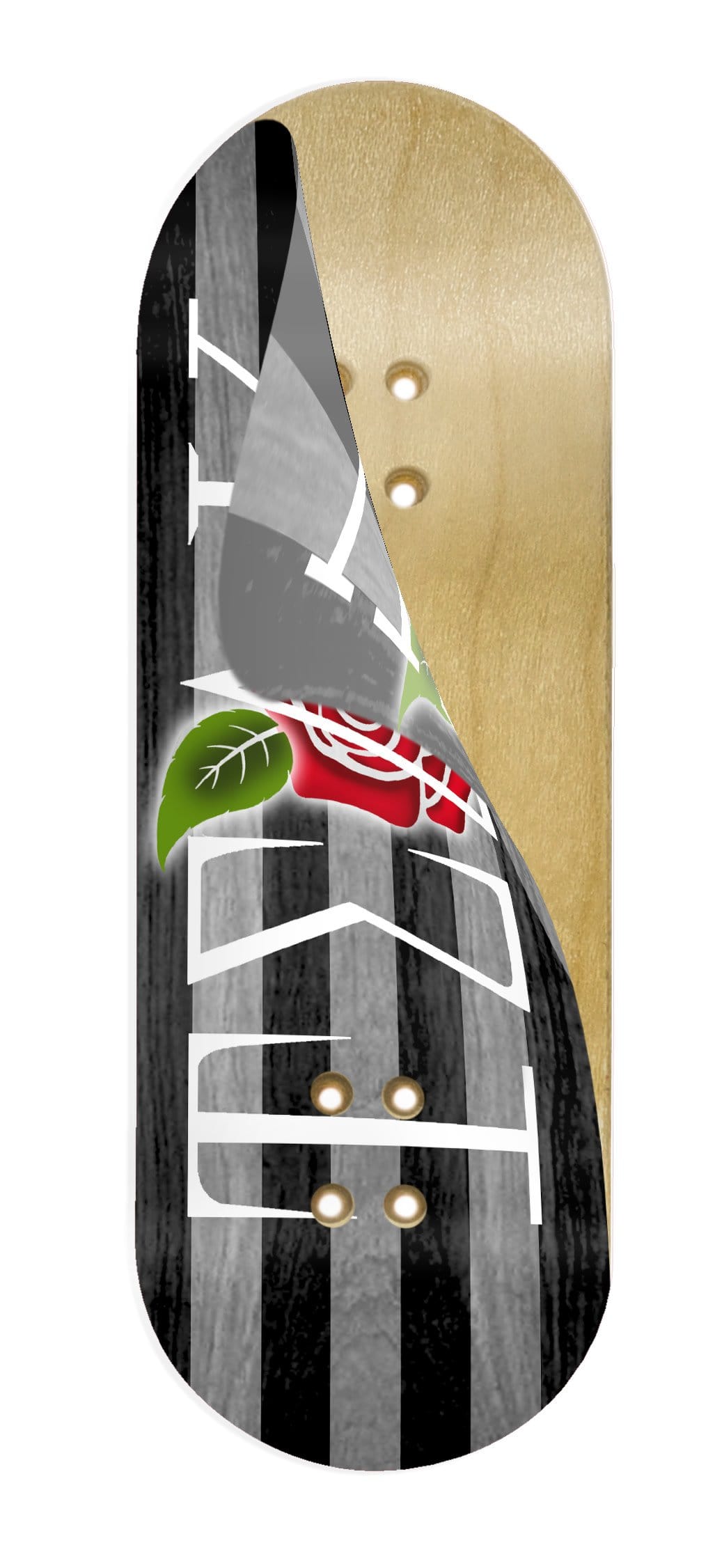 Teak Tuning "Petal Power" WellVentions Collaboration Deck Graphic Wrap - Designed by A'Niyah (age 16) - 35mm x 110mm